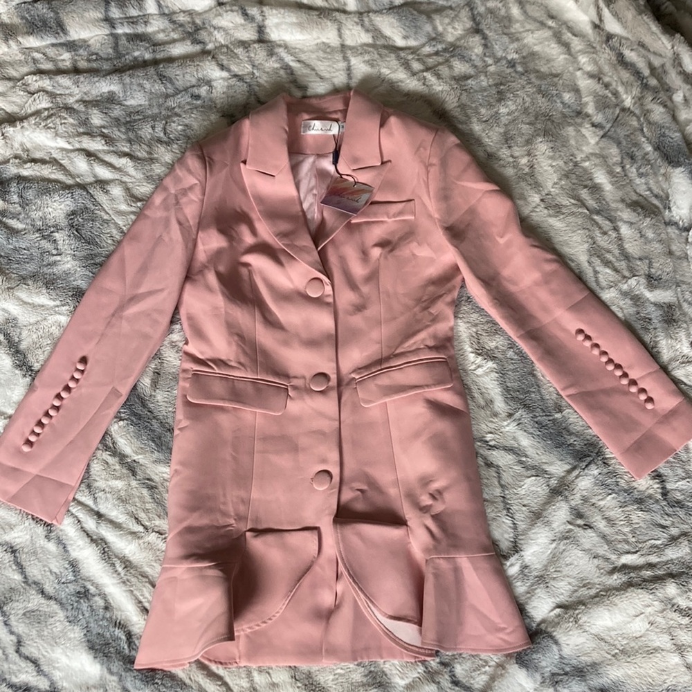 CHICWISH TUXEDO DRESS SIZE M